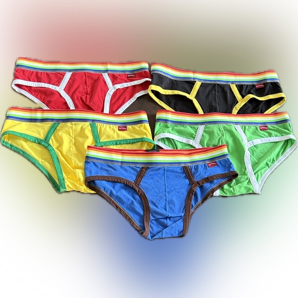 Juntsee cotton low rise briefs! New 5 pairs - Picture 1 of 4